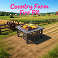 Fire Pit with Grill for Garden, Patio and Yard Use, with the Listed Configuration, for Everyday Use and Organized Storage — i