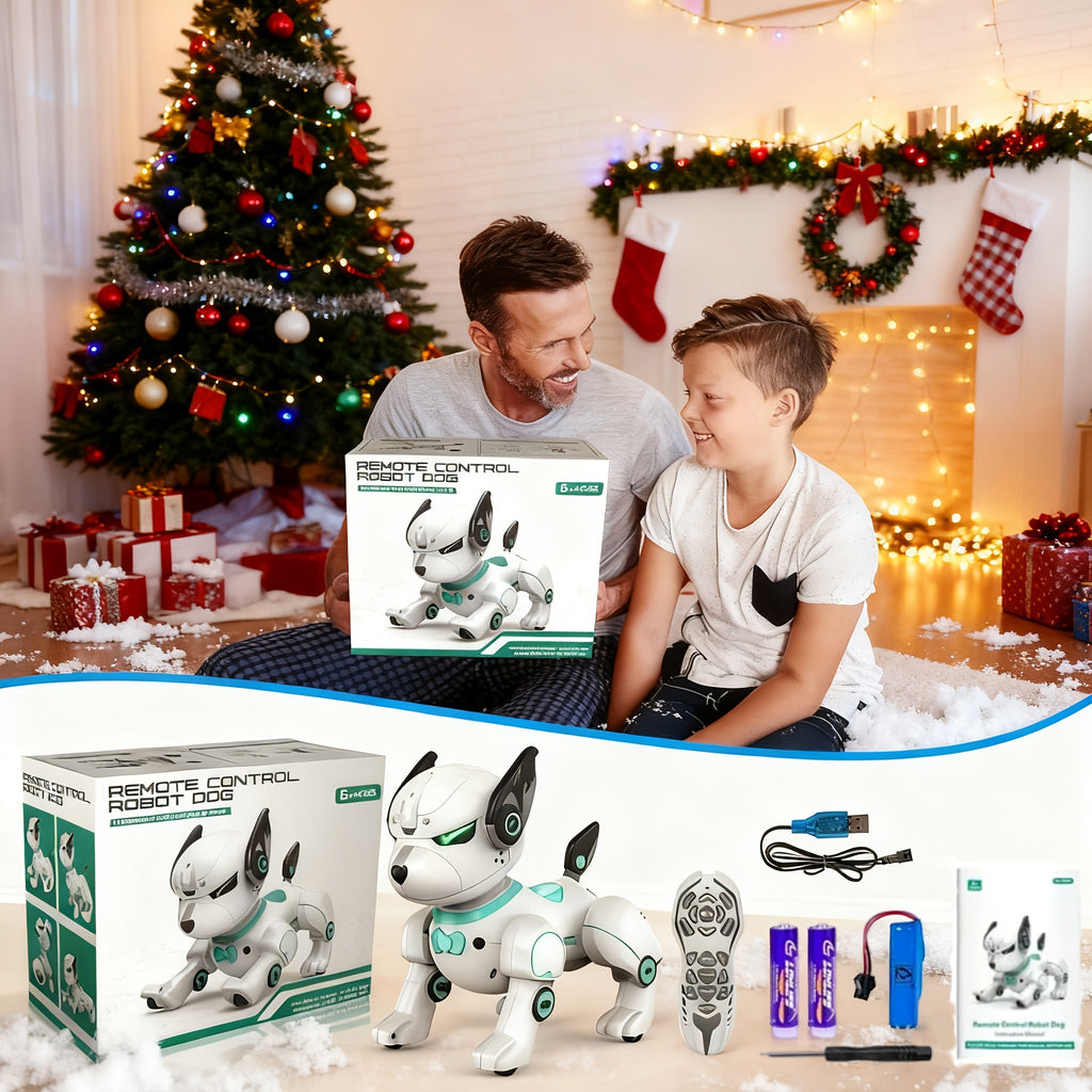 Robot Dog Toy for Kids Upgraded Intelligent Electronic Pet with the Listed Color, Size or Set Options for Everyday Use — imag
