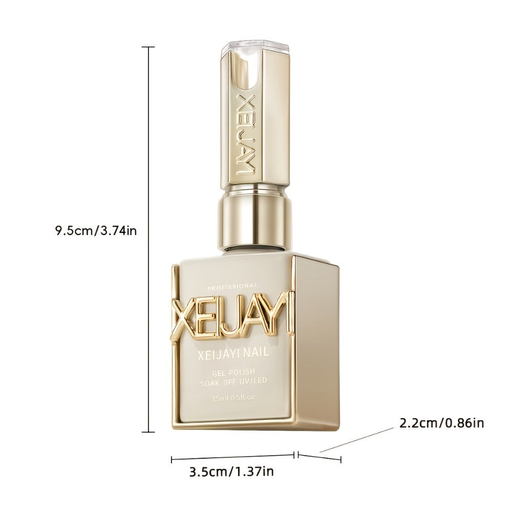 Gel Nail Polish Set with XEIJAYI Label, 6 Amber Aurora Magnetic Colors, 0.51oz Shades 101 to 138 — image 4