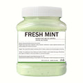Face Mask, Fresh Mint Crystal Jelly Powder 12.3 fl oz Jar with 15g-to-40ml Mixing Directions for Peel-Off Use — image 9