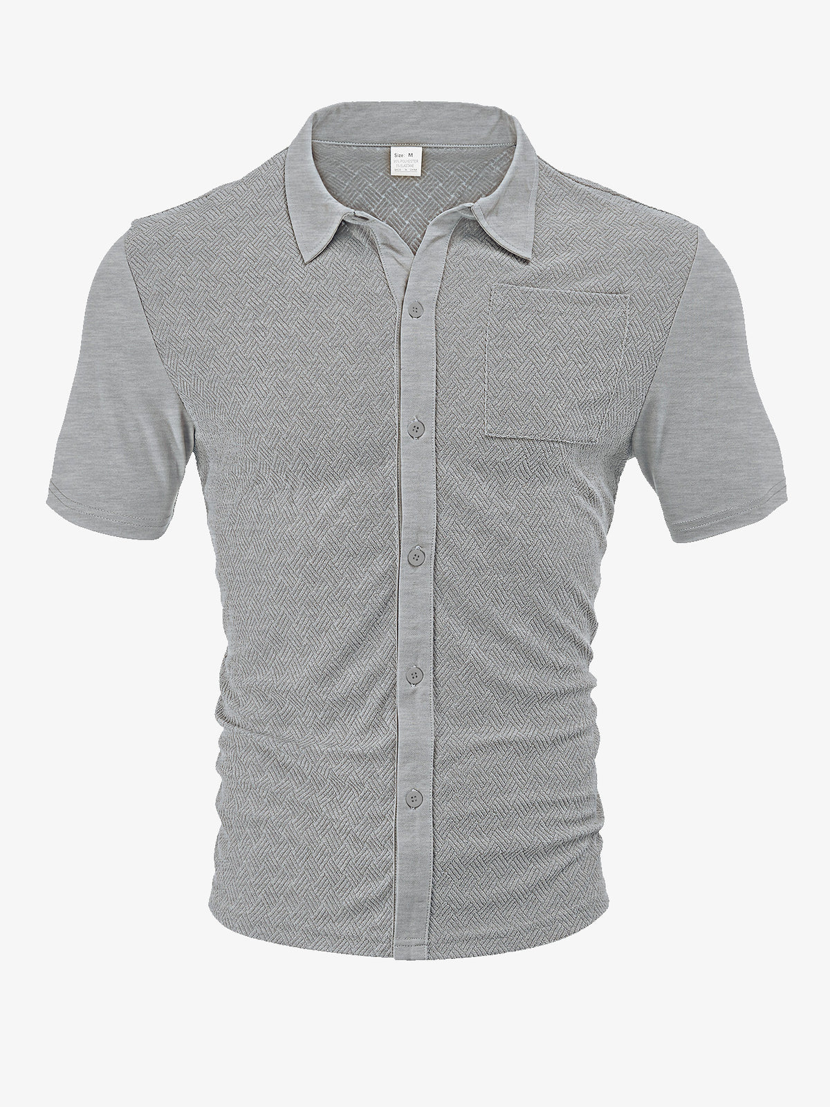 Men's Loose Short Sleeve Lapel Sport Casual