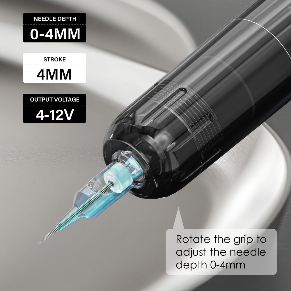 Wireless Rotary Tattoo Machine Neebol Cordless Pen, 6- Battery Life, Portable Design, Cartridge Compatible — image 13
