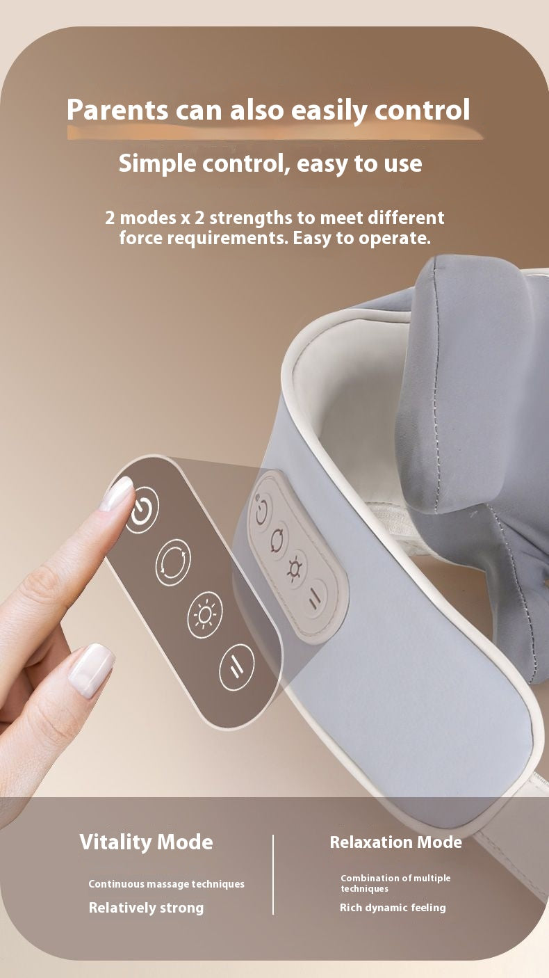 Electric Neck Massager Multifunctional Shoulder Waist Back Massage Instrument