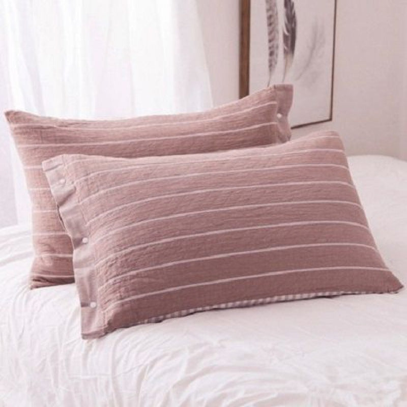 Household Cotton Thickened Breathable Pillow Case