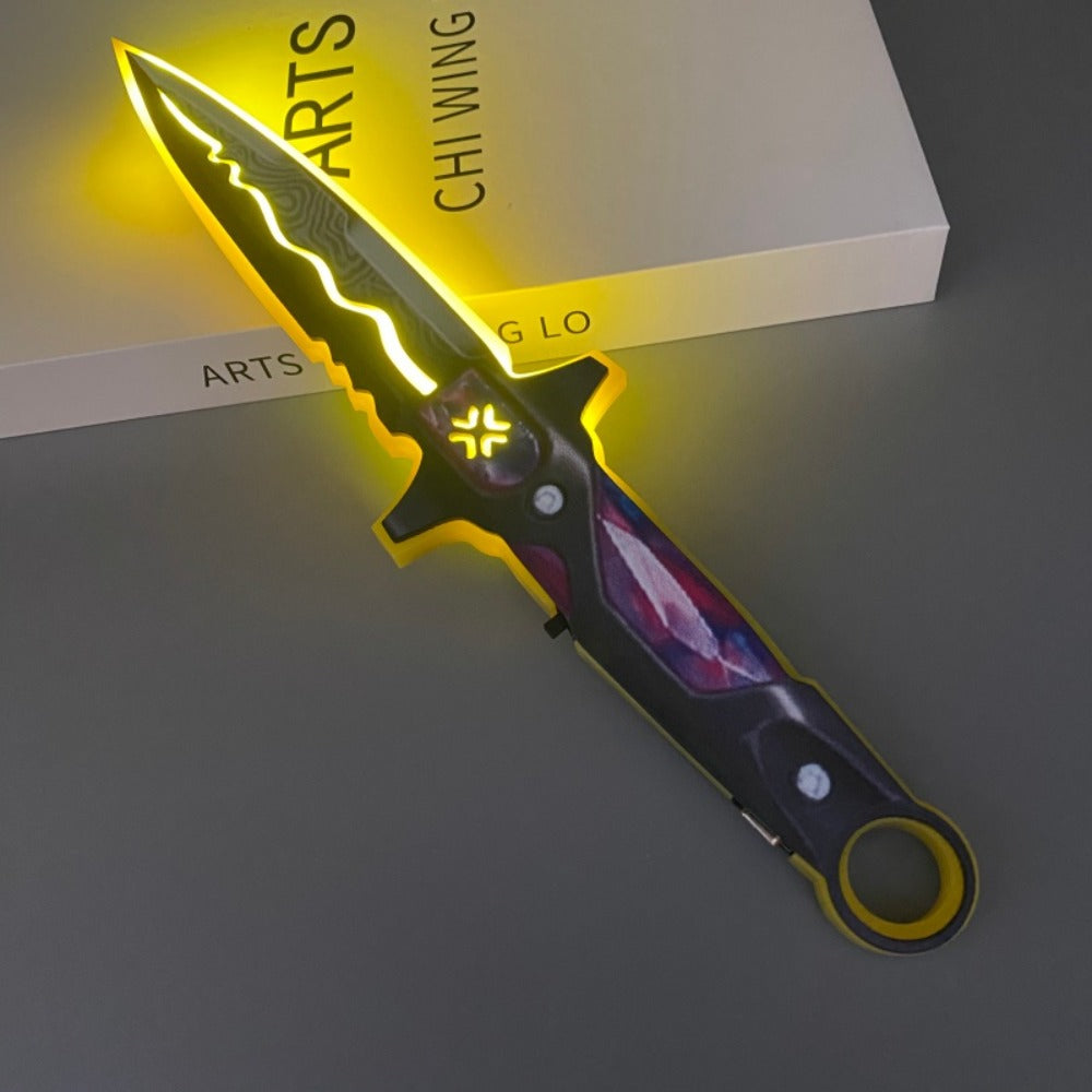 LED Light-Up Katana Toy Sword, Anime Cosplay Prop for Kids & Teens, Glowing Samurai Ninja Sword, Halloween Party Photo Prop —