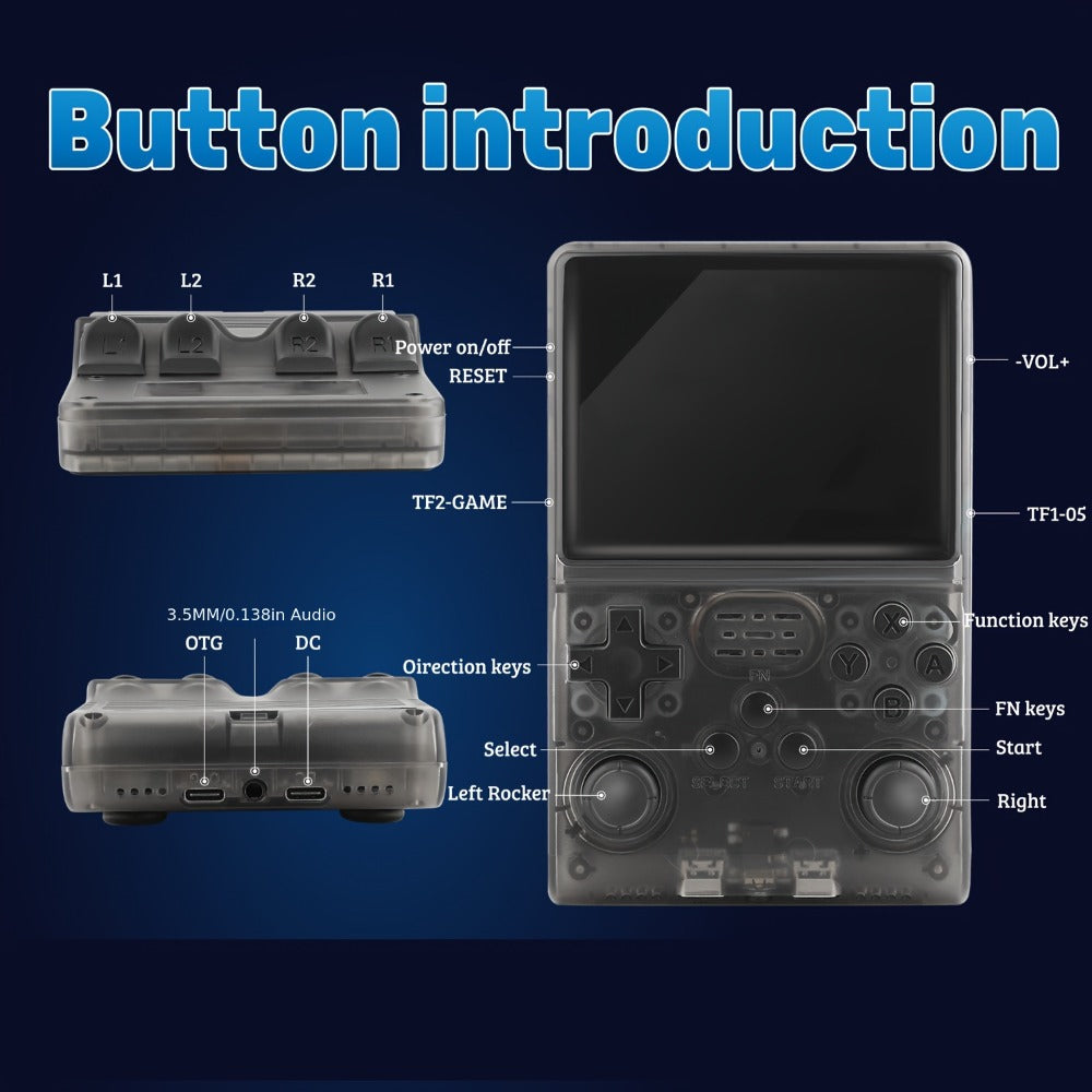 R40S PRO Handheld Retro Game Console 256GB, 3.5 Inch IPS Screen Portable Emulator with Linux System — image 8