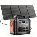 Portable Power Station 296Wh 300W with AC, DC, USB, LED Light and Optional 60W Solar Panel — image 1