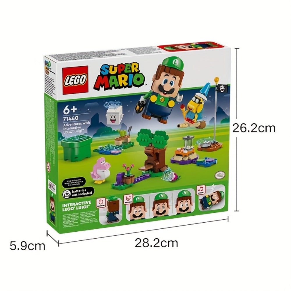 Interactive Luigi Building Set LEGO 71440, Adventures with Luigi Starter Course, Interactive Figure Playset for Kids Ages 6+ 