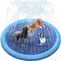 Dog Splash Pad for Large Dogs Extra Thick 0.6mm, Sprinkler Pool & Cooling Mat for Jumbo & Big Breeds — image 1