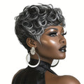 Short Bob Wig Human Hair 6 Inch HD Lace Front Glueless, Pre Plucked Bleached Knots Natural Hairline Ready to Wear — image 1