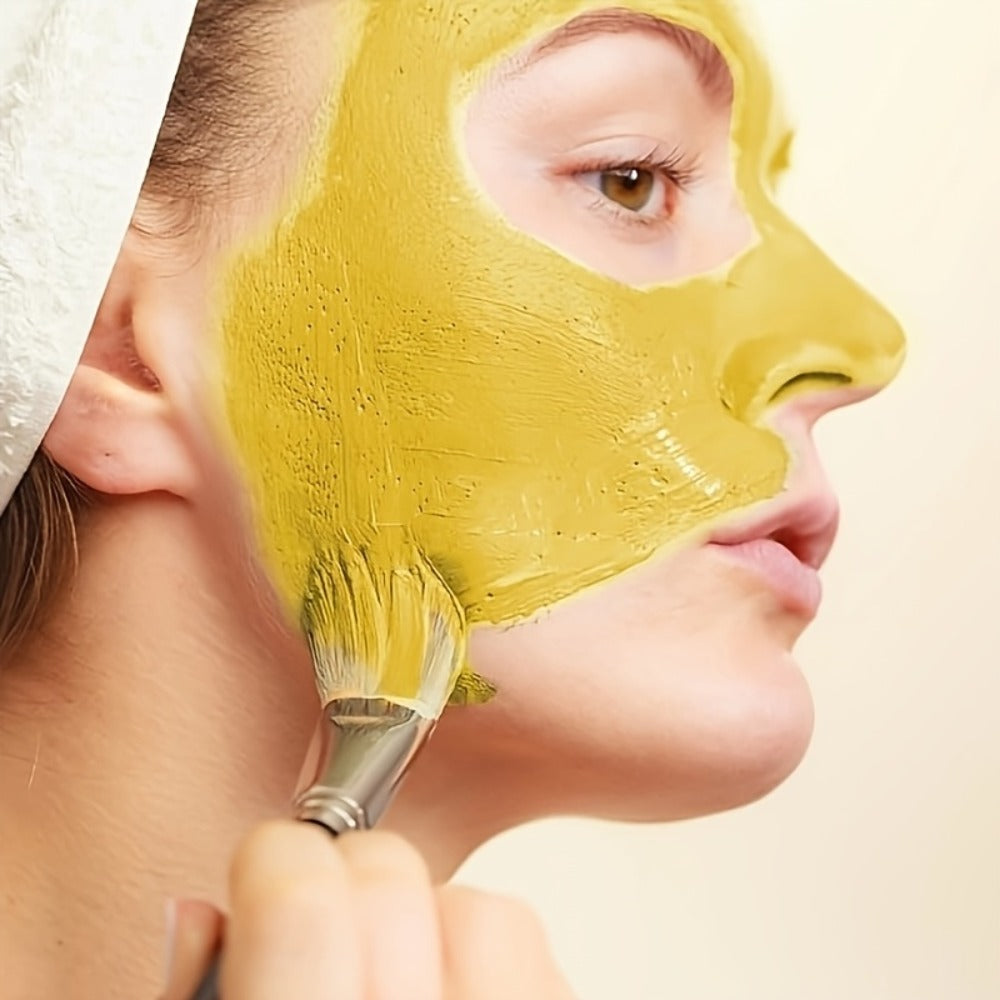 Face Mask, HICREAM Turmeric Vitamin C Kaolin Clay Formula in Jar Packaging for Rinse-Off Facial Use — image 9