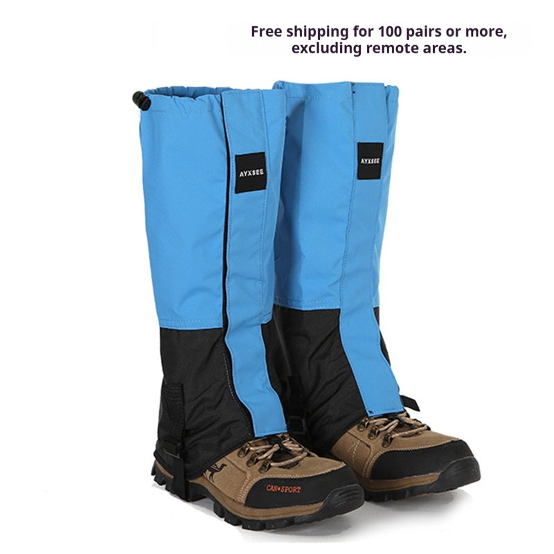 Outdoor Desert Mountaineering Leggings And Sandproof Footmuffs