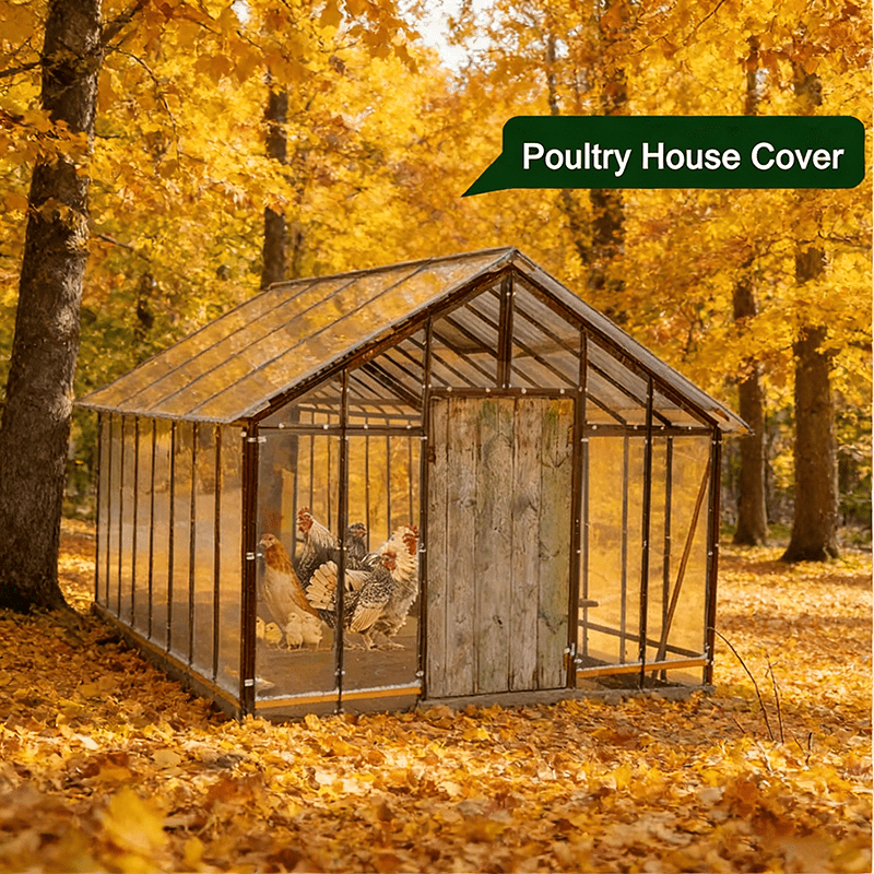 Clear Tarp Heavy Duty Transparent | Patio Carport Chicken Coop Cover — image 2