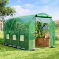 Outdoor Walk-In Greenhouse 10x6.6x6.6 FT – Dual Zippered Screen Doors, 6 Screen Windows & Reinforced Frame — image 1