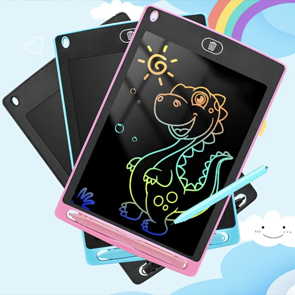 8.2-Inch LCD Writing Tablet with Stylus and Pink or Blue Checkout Color Options for Drawing and Notes — image 2
