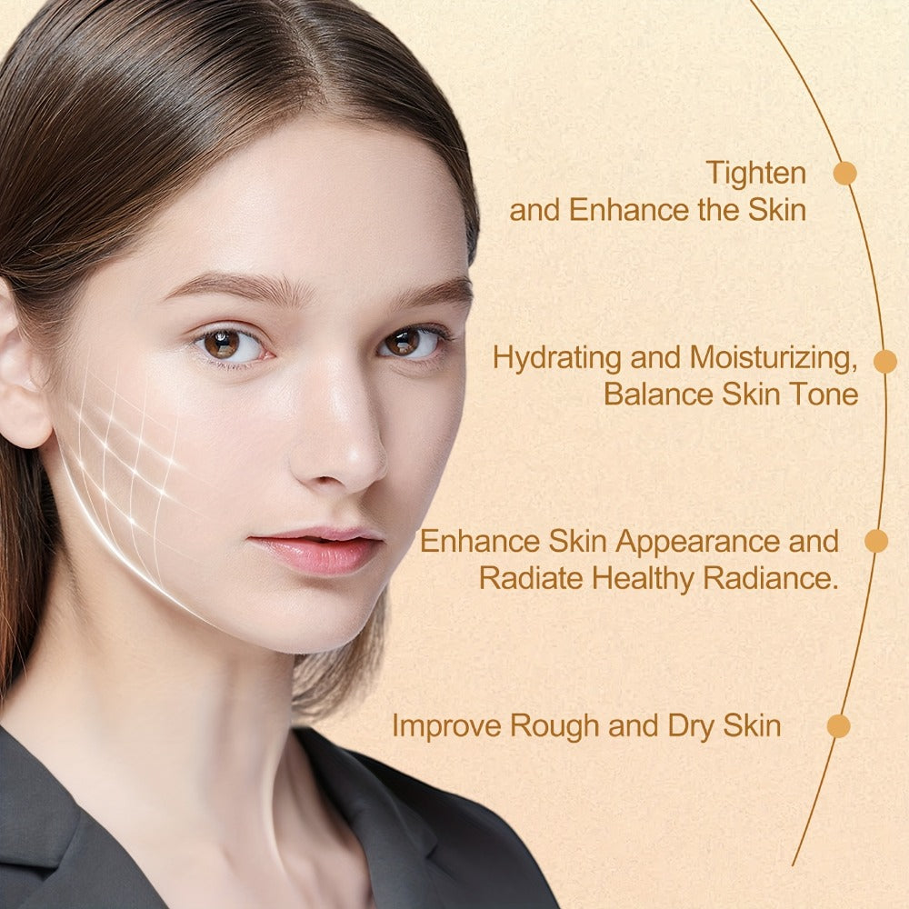 Skin Care Set for Women 24K Gold Polypeptide Complete Day & Night Routine Peptide Face Care Kit All Skin Types Luxury Gift Se