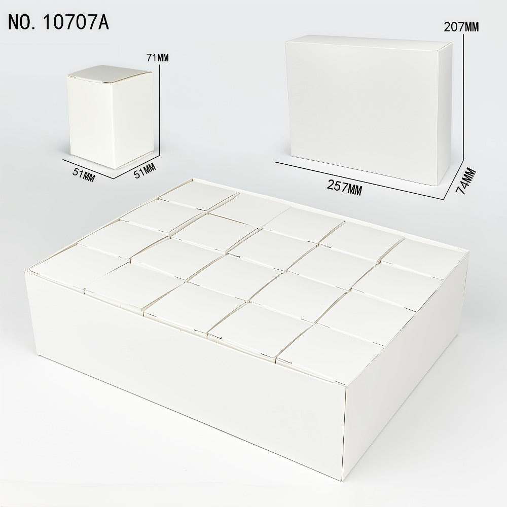 Minifigure Display Case 20-Pack – Clear Acrylic Stackable Storage Boxes for LEGO Figures, Action Figures & Collectibles | Dus
