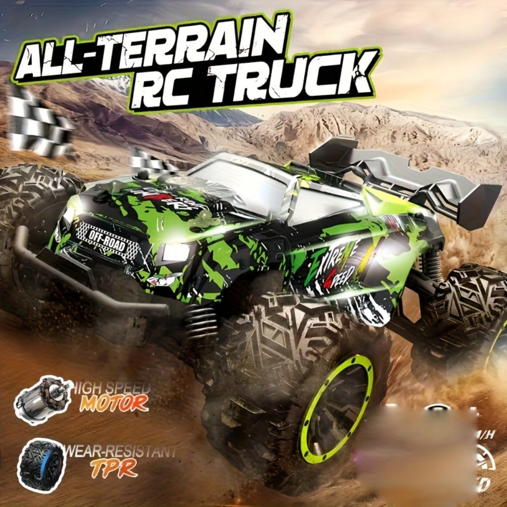 Remote Control Car, 4WD Climbing and Drift Truck with Full-Proportional Control, Mixed Color Body and Large Tires — image 11