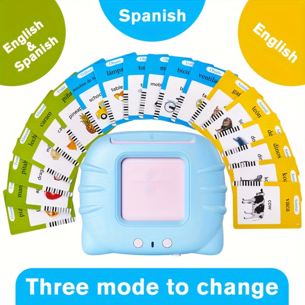Bilingual English Speaking Flash Cards for Kids, 56 Cards 112 Visual Sight with the Listed Color, Size or Set Options for Eve