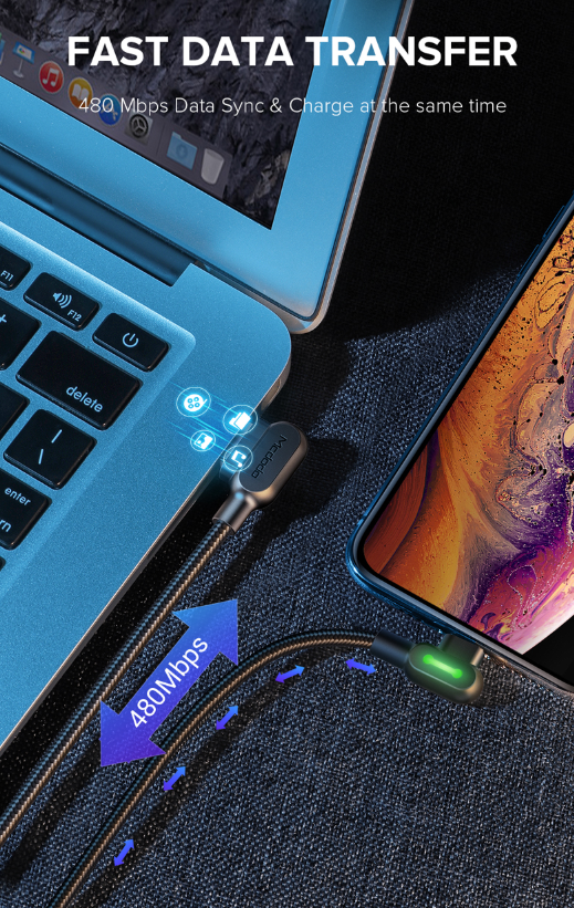 USB Cable Fast Charging Mobile Phone Charger