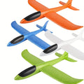 Foam Glider Airplane Toy for Kids, 17.5 Inch Large Throwing Foam Plane with 2 Flying Modes, 4 or 6 Pack — image 1