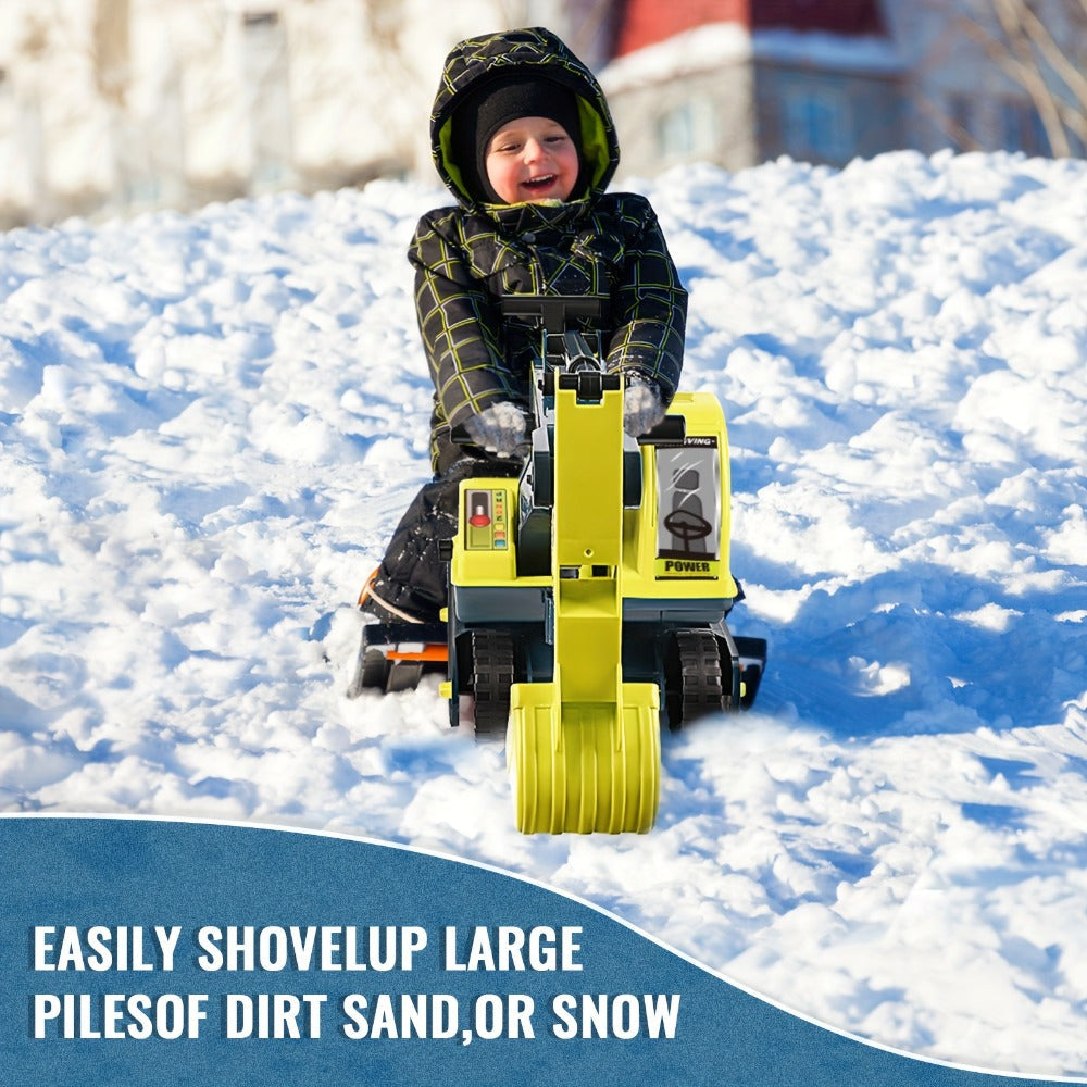 Kids Ride-On Construction Truck Large Manual-Powered Engineering Vehicle with the Listed Color, Size or Set Options for Every
