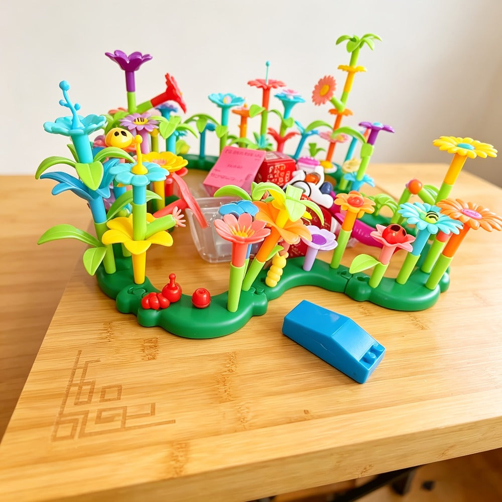 Flower Garden Building Toys for Kids 235 Pieces with the Listed Color, Size or Set Options for Everyday Use — image 9