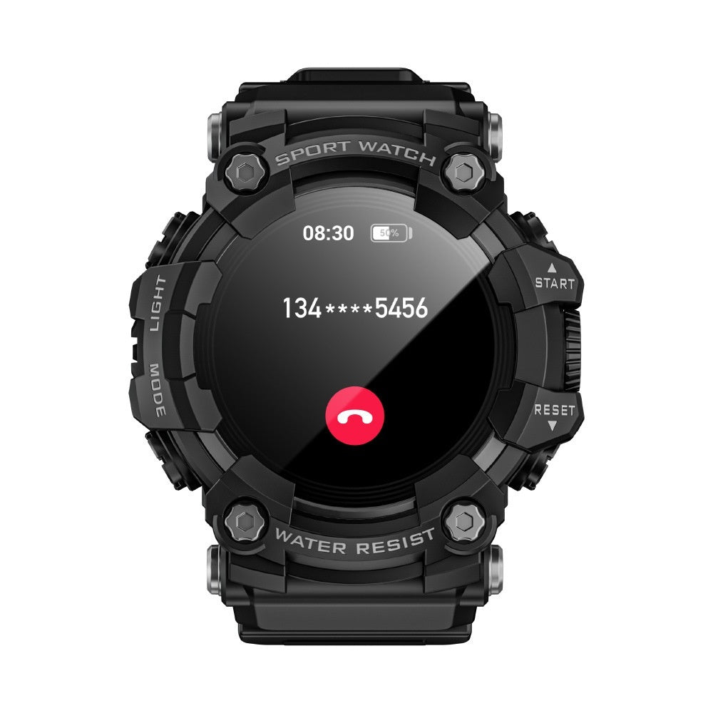 Outdoor Smartwatch With Bluetooth Calling Compass Flashlight And Sports Features