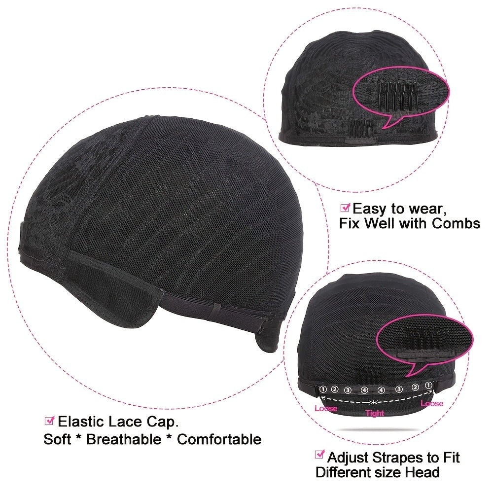 Pixie Cut Wig Human Hair with the Bangs and a Full Black Cap — image 11