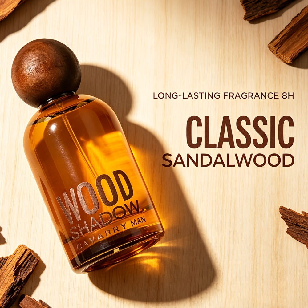 Perfume for Men Wooden-Bottle Spray with a Woody Sandalwood Profile and Two Options in a Distinctive Bottle Presentation — im