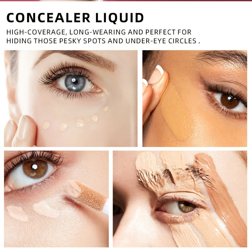 Liquid Concealer with Doe-Foot Applicator, 5.3 g Net Weight and 12 Numbered Shade Options from #01 to #12 — image 10