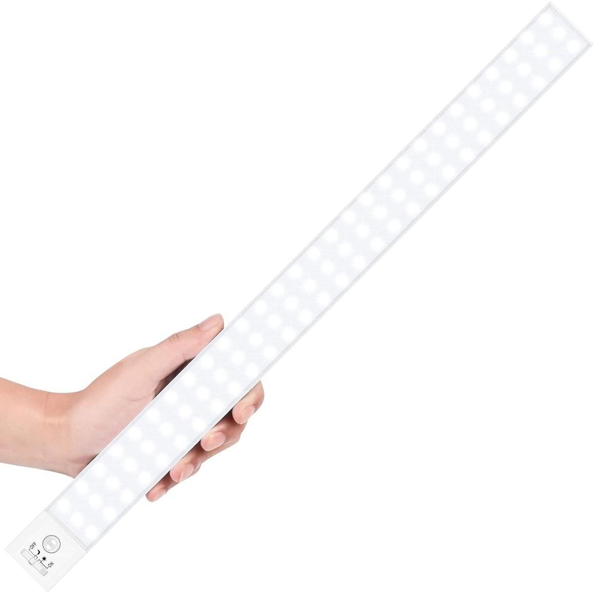 2 Pack 84 LED Motion Sensor Closet Light with Rechargeable Battery