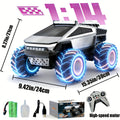 Remote Control Car, Cybertruck-Style 1:14 and 1:18 Pickup Models with 2.4GHz Control, LEDs and Spray Effect — image 19