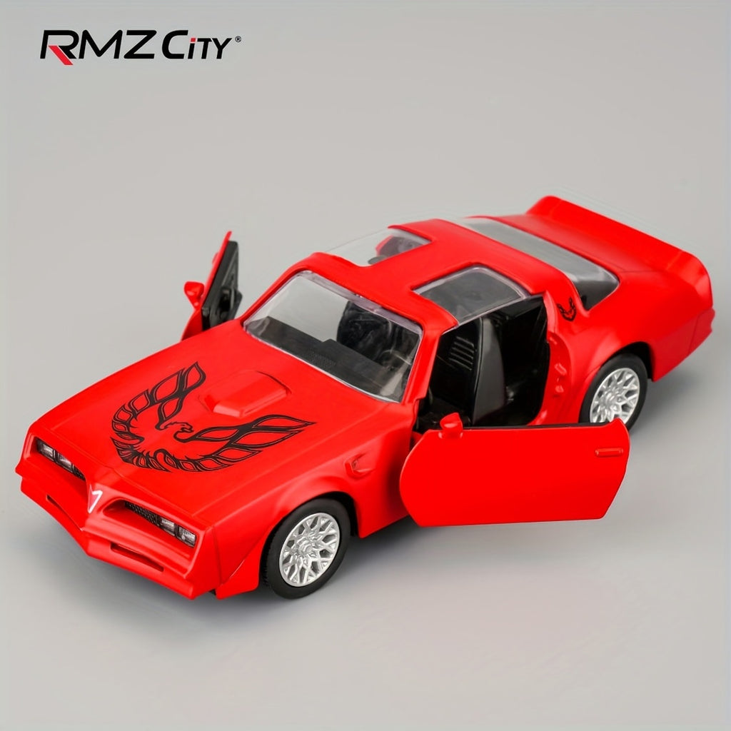 1:36 Scale Pontiac Firebird Die-Cast Toy Car with Opening Doors & Pull-Back with the Listed Color, Size or Set Options for Ev